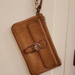 Vintage Coach Wristlet